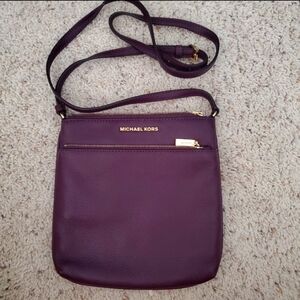 Michael Kors Purple Crossbody Purse